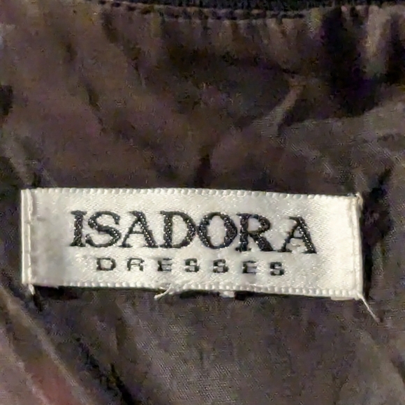 Isadora Dresses Black Sleeveless Sheath Dress Size M - Picture 16 of 16